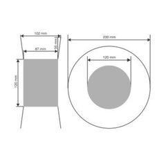  Leertrommeln Gerätetrommel as-Schwabe Uni-Roller Ø 230mm, Leertrommel 12362240